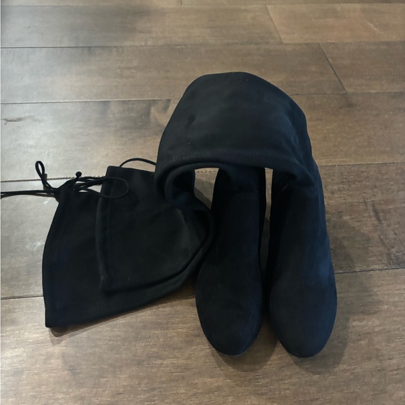 GIANI BINI Suede Over the Knee Boots - Picture 4 of 6